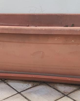 Vaso rettangolare per fiori