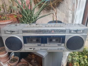 radio vintage sharp gf 450 ghettoblaster boombox