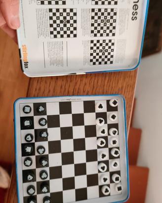 scacchi magnetici da viaggio