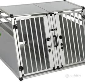 Gabbia doppia AluRide per cani,