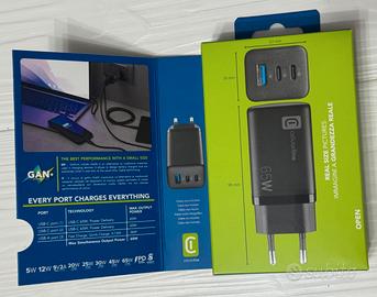 Cellularline Caricabatterie da Rete Multipower 65W