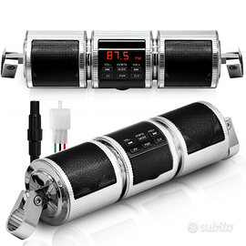 Stereo audio da manubrio per moto