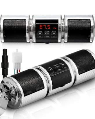 Stereo audio da manubrio per moto