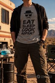 Maglietta Breaking Bad Heisenberg – Grigia