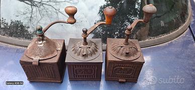 3 macinacaffe antichi