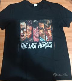 Maglietta The Last Heroes Action Legends - Nera S