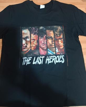 Maglietta The Last Heroes Action Legends - Nera S