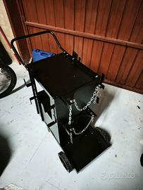 carrello per saldatrice 