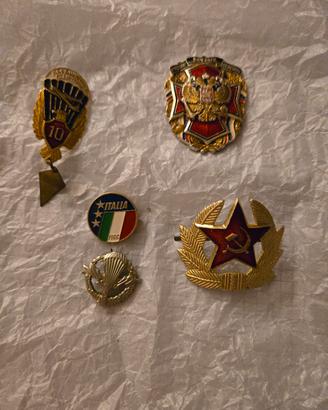 Collezione spille militari URSS