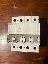 Interruttore magnetotermico Siemens 125A