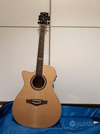 Chitarra acustica Eko NXT per mancini