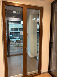 infisso in alluminio