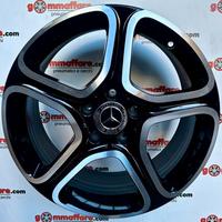 4 cerchi lega mercedes cla a b c r17 lt3344