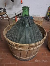 n.2 damigiane grandi + n.1 piccola