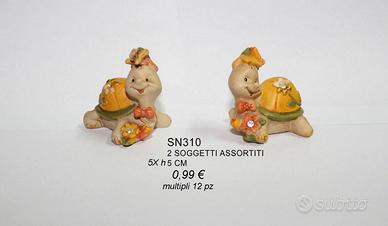 Tartarughe portafortuna bomboniere per compleanni