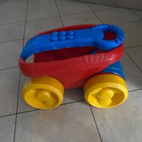 Carrellino raccogli blocchi ( Duplo , Lego)