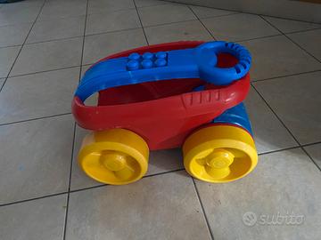 Carrellino raccogli blocchi ( Duplo , Lego)
