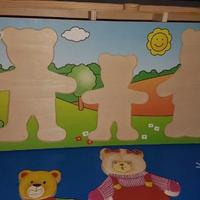 Gioco in legno - Orsetti da comporre