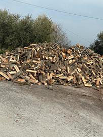 legna secca per stufa e camino 