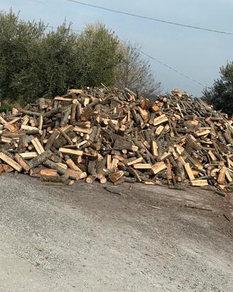 legna secca per stufa e camino 