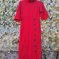 Vestito elegante rosso della Image Haddad