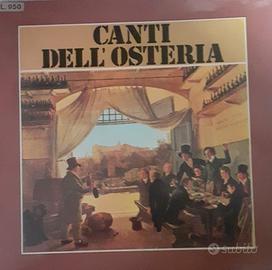 Vinile 33 giri i canti dell osteria