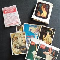 Lotto Figurine vintage The World Coca cola Panini