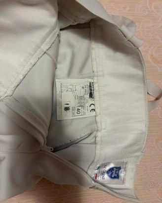 Pantalone scherma Negrini Ragazza Tg 40