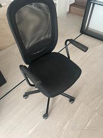 Sedia da lavoro regolabile