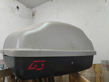 box portapacchi baule tetto auto