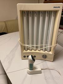 Lampada solare a bassa pressione  più vis a vis.