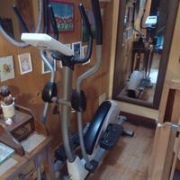 cyclette ellittica+pedalliera