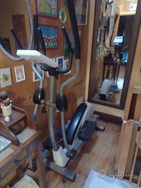 cyclette ellittica+pedalliera