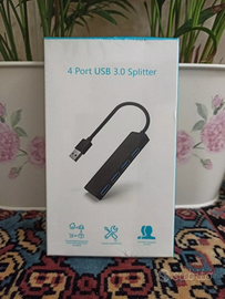 USB 4 porte 3.0 Hub - Per PC, Laptop, Mac