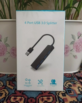 USB 4 porte 3.0 Hub - Per PC, Laptop, Mac