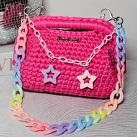 Borsa Uncinetto Handmade Trendy - Vari Colori