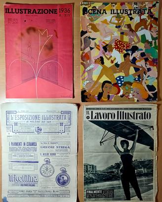 9 riviste dal 1906 al 1969