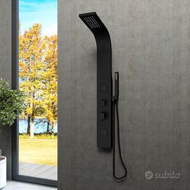 colonna doccia nera