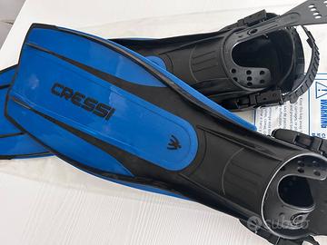 Pinne Cressi Pro Light M/L 41/44 - NUOVE mai usate