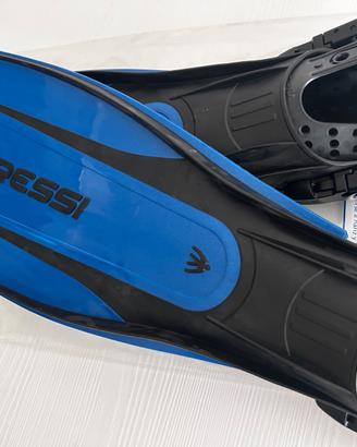 Pinne Cressi Pro Light M/L 41/44 - NUOVE mai usate