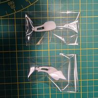 Coppia Specchietti Ferrari Testarossa Pocher 1:8