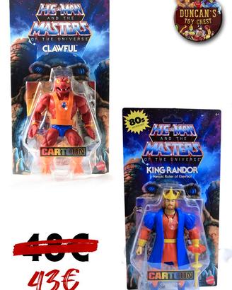Masters Of The Universe King Randor e Clawful
