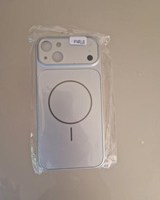 Custodia protettiva magnetica argentata per Ipho14