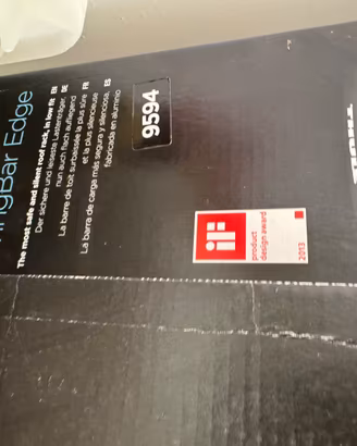 Kit Thule NUOVO: Barre WingBar Edge 9594 + 2 Porta