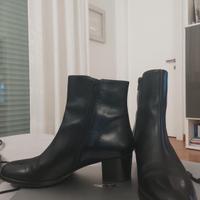 stivaletti donna in cuoio nuovi made in Italy nume