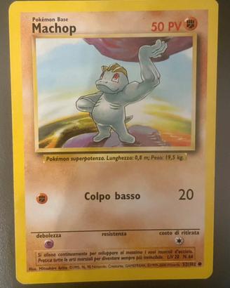 Machop mazzo base