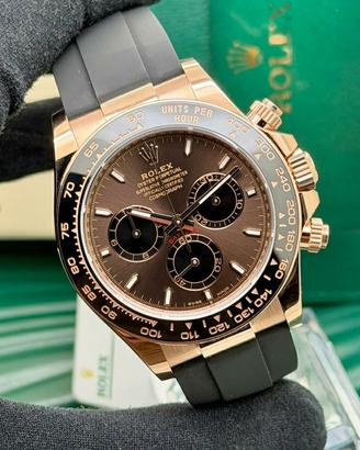 Rolex Daytona Chocolate Oysterflex 