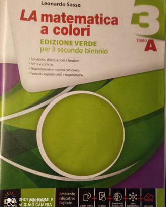 La Matematica a colori 3 -L.Sasso EdVerde-Tomi A-B