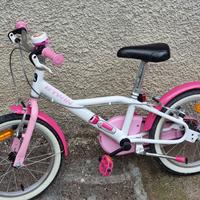 Bici bambina 5-7 anni Decathlon 16 pollici