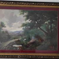 dipinto olio su tela  autore Marotta